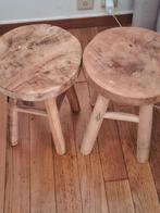 Petit tabouret, Enlèvement, Utilisé, Bois