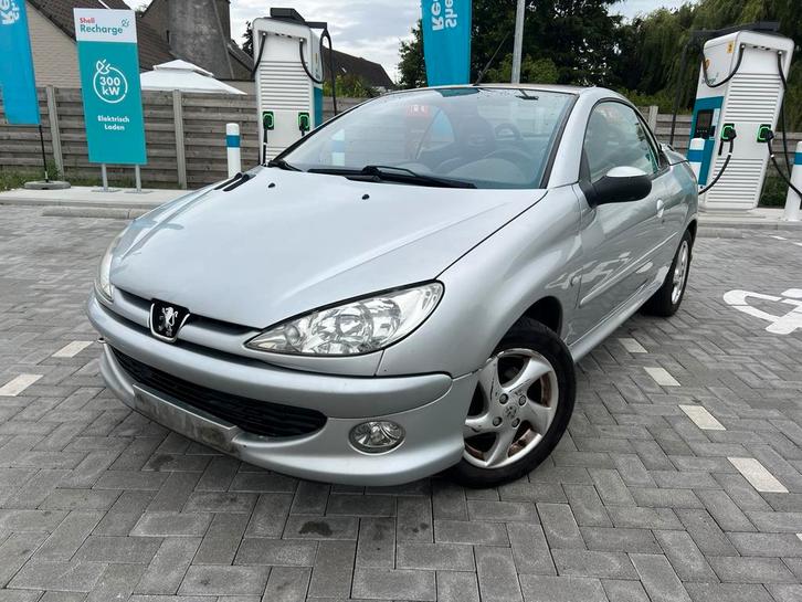 Peugeot 206cc Cabrio, Autos, Peugeot, Entreprise, Achat, ABS, Essence, Euro 4, Cabriolet, 2 portes, Boîte manuelle, Argent ou Gris