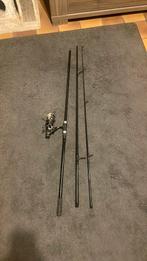 Karperhengel + molen, Watersport en Boten, Hengelsport | Karpervissen, Ophalen, Gebruikt, Complete set