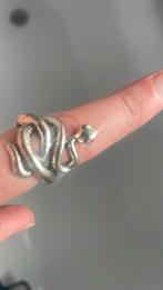 Ijzeren ring slang, verstelbaar, Handtassen en Accessoires, Ringen, Ophalen, Gebruikt