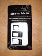 Adaptateur carte SIM NEUF, Telecommunicatie, Prepaidkaarten en Simkaarten, Ophalen, Nieuw, Simkaart