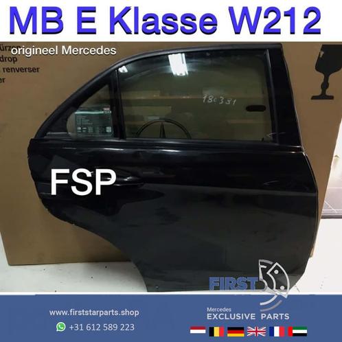 W212 deur rechts achter Mercedes E Klasse 2009-2016 sedan po, Auto-onderdelen, Carrosserie, Deur, Mercedes-Benz, Gebruikt, Ophalen of Verzenden