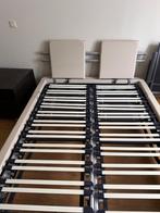 Lit avec double sommier Latoftlex réglable en excellent état, Ophalen, Verstelbaar, Tweepersoons, 140 cm
