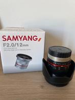 samyang 12mm pour fuji, Audio, Tv en Foto, Fotocamera's Digitaal, Ophalen, Gebruikt, Fuji