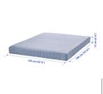 Matelas à ressorts IKEA, ferme, double standard, Ophalen, Tweepersoons, Zo goed als nieuw, Matras