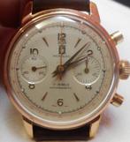 50) POP Chronographe mécanique vintage, calibre Landeron 248, Ophalen of Verzenden, Gebruikt