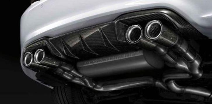 M performance uitlaat sierstuk Carbon / RVS nieuw BMW 2 / 3, Auto diversen, Tuning en Styling, Ophalen of Verzenden