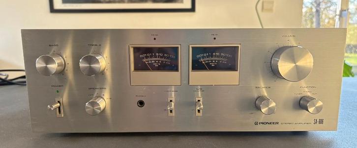 Pioneer SA-606 Stereo Versterker in nieuwstaat, Audio, Tv en Foto, Versterkers en Ontvangers, Zo goed als nieuw, Stereo, Minder dan 60 watt