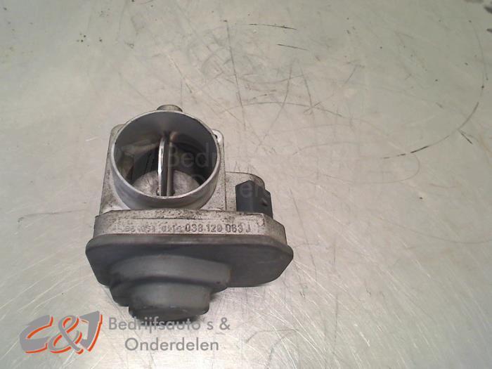 Gasklephuis van een Volkswagen Caddy, Auto-onderdelen, Motor en Toebehoren, Volkswagen, Gebruikt, 3 maanden garantie, Ophalen of Verzenden