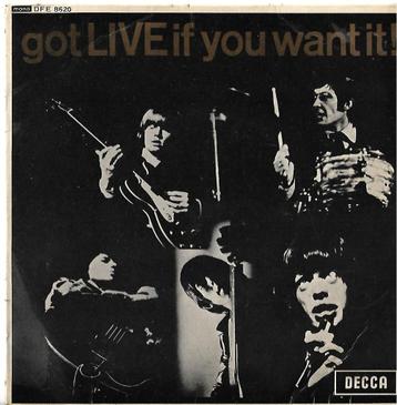 Rolling Stones EP "Got Live if You Want it" [UK] disponible aux enchères