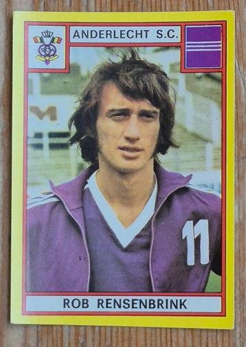 Panini Football 75 nummer 17 Rob Rensenbrink Anderlecht beschikbaar voor biedingen