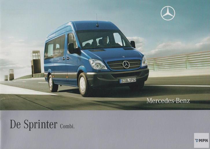 Mercedes-Benz Sprinter Combi 2009 Brochure Nederlands, Boeken, Auto's | Folders en Tijdschriften, Gelezen, Ophalen of Verzenden