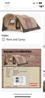 4 pers tent Bardani Mazara 310, Caravans en Kamperen, Ophalen, Gebruikt