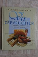 Boek heerlijk koken met vis en zeevruchten, Plat principal, Europe, Utilisé, Enlèvement ou Envoi