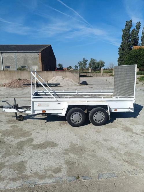 Tack aanhangwagen dubbel as, Auto diversen, Aanhangers en Bagagewagens, Zo goed als nieuw, Ophalen