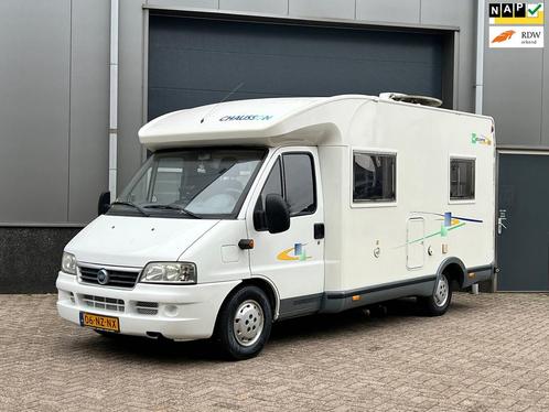 Fiat Chausson 55 2.3 JTD bj.2004 NL camper|Lage kmstand|Nap, Caravans en Kamperen, Mobilhomes, Fiat