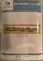 Borduurpakket European town, Hobby & Loisirs créatifs, Broderie & Machines à broder, Envoi, Comme neuf, Set à broder