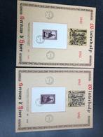 Feuillet Secours d’Hiver, Enlèvement ou Envoi, Art, Affranchi, Oblitération 1er jour