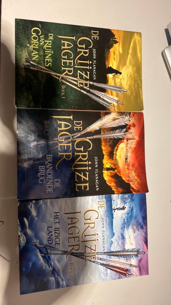 Grijze jager boeken 1-3, Boeken, Fantasy, Zo goed als nieuw, Ophalen of Verzenden