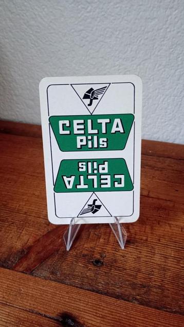 Brasserie bière ancienne carte à jouer Celta-Pils #1
