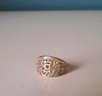 Opengewerkte ring, Ophalen of Verzenden, Zo goed als nieuw, Goud, Dame of Heer