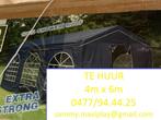 Partytent te huur 4mx6m, Tuin en Terras, Partytenten, Ophalen of Verzenden, 5 tot 8 meter, 4 tot 6 meter, Partytent