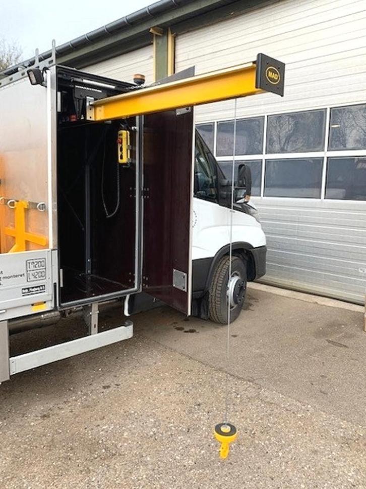 takel laadsysteem bestelwagen easyload, Bricolage & Construction, Treuils et Palans, Utilisé, Électrique, Enlèvement