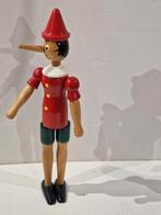 Vintage , 37cm hoge beweegbare Pinocchio in  hout, Enlèvement ou Envoi