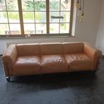 Lederen zetel - vintage - GRATIS op te halen, Ophalen, 250 tot 300 cm, Gebruikt, Driepersoons