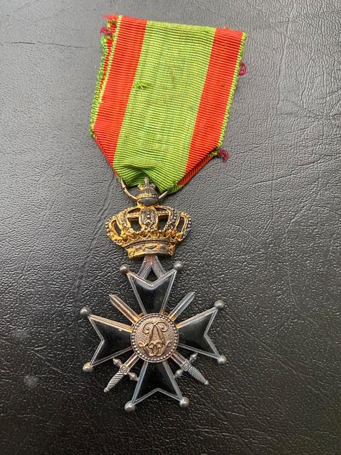 Lot 44 medaille: Leopold II, Verzamelen, Militaria | Tweede Wereldoorlog, Ophalen of Verzenden