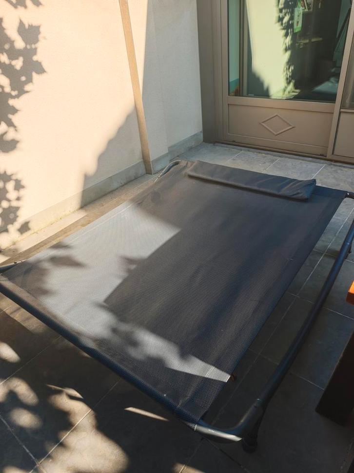 2 persoons ligbed, Tuin en Terras, Overige Tuin en Terras, Zo goed als nieuw, Ophalen