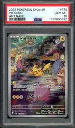 Pikachu [Art Rare] PSA 10 - 173/165 - Japanese 151 2023, Hobby en Vrije tijd, Verzamelkaartspellen | Pokémon, Ophalen of Verzenden