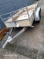 Aanhangwagen remork aluminium dubbelassige, Ophalen of Verzenden