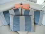 3 coussins décoratif neufs, Enlèvement, Neuf, Gris, Rectangulaire