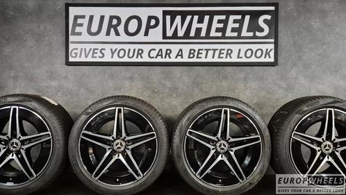 18 inch Mercedes C klasse W206 AMG Zwart zomerbanden Breedse, Auto-onderdelen, Banden en Velgen, Banden en Velgen, Zomerbanden