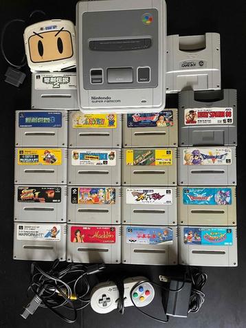 Super Famicom (Snes Japan) + jeux
