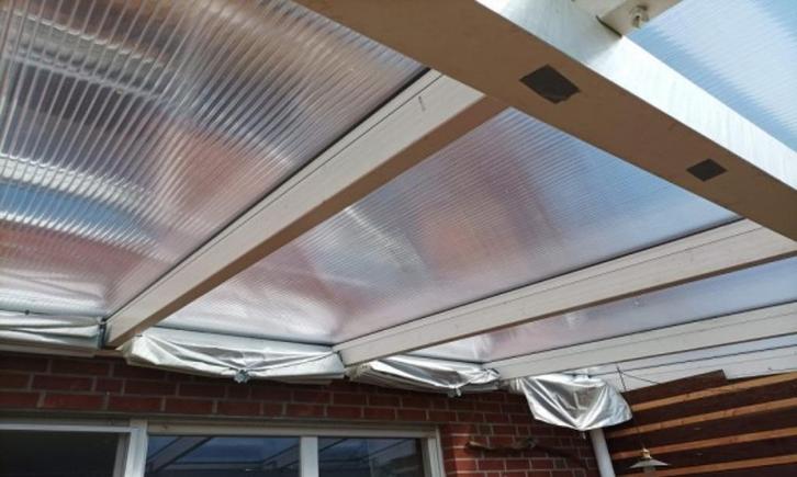 POLYCARBONAAT DUBBELWANDIGE PLATEN 300x210x1Cm Glashelder, Tuin en Terras, Kassen, Nieuw, Kweekkas, Overige materialen, Polycarbonaat