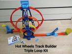 Hot Wheels Track Builder - Triple Loop Kit, Kinderen en Baby's, Speelgoed | Racebanen, Ophalen, Racebaan, Zo goed als nieuw, Hot Wheels