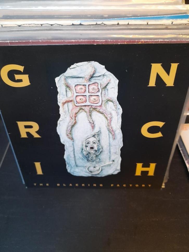 lp - grinch - the blacking factory - bak 10, Cd's en Dvd's, Vinyl | Hardrock en Metal, Gebruikt, Ophalen of Verzenden