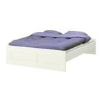 Brimnes ikea Bed / Gratis, Huis en Inrichting, Slaapkamer | Bedden, Ophalen, Gebruikt, Wit, 200 cm