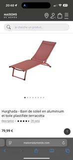 Bain de soleil, Tuin en Terras, Ligbedden, Ophalen, Zo goed als nieuw, Inklapbaar