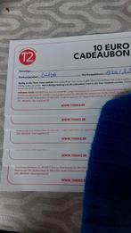 Cadeaubon Think Twice , waarde 50€, Cadeaubon