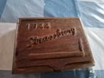 Ww2 Duits origineel houten sigaretten kistje, Verzamelen, Ophalen of Verzenden