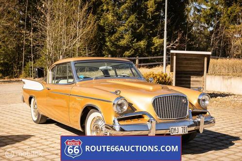 Studebaker Golden Hawk Coupe 1957 | Route 66 Auctions, Auto's, Oldtimers, Bedrijf, Te koop, Overige merken, Benzine, Overige carrosserie