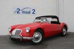 MG MGA 1.6i Cabriolet/Leder (bj 1961), Auto's, Zwart, Cabriolet, Leder, Bedrijf
