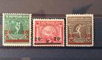 België OBP 184-186 ** 1921, Postzegels en Munten, Postzegels | Europa | België, Olympische Spelen, Ophalen of Verzenden, Postfris