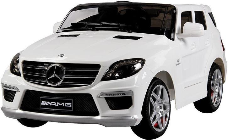 Mercedes ML 1 persoons 12V met RC Wit ***NIEUW***, Kinderen en Baby's, Speelgoed | Buiten | Accuvoertuigen, Nieuw, Ophalen of Verzenden