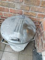 Vuilnisbak zink met opschrift 'bredene', Huis en Inrichting, Ophalen, Zo goed als nieuw