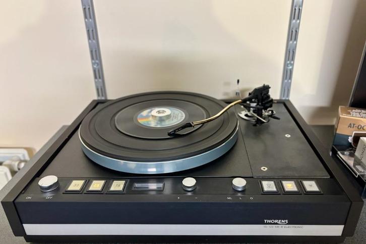 Thorens TD 126 MK III met SME series III en Ortofon SME 30H, Audio, Tv en Foto, Platenspelers, Gebruikt, Platenspeler, Thorens