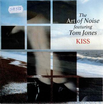 vinyl  7"    -   The Art Of Noise Featuring Tom Jones – Kiss beschikbaar voor biedingen